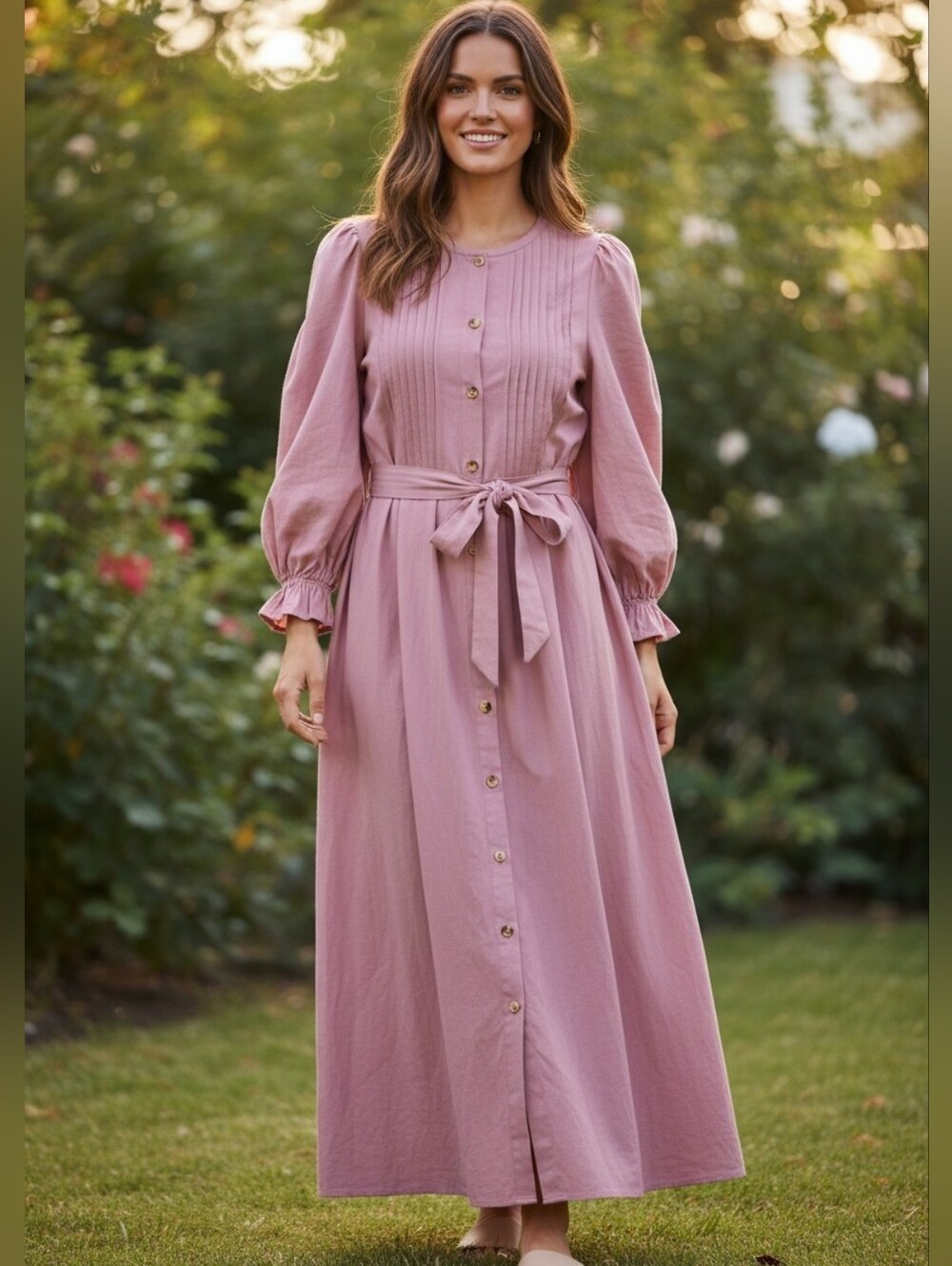 💕SALE💕 NEW Made With Love Bubblegum Pink Maxi Long Dress Sz. XXL NWT